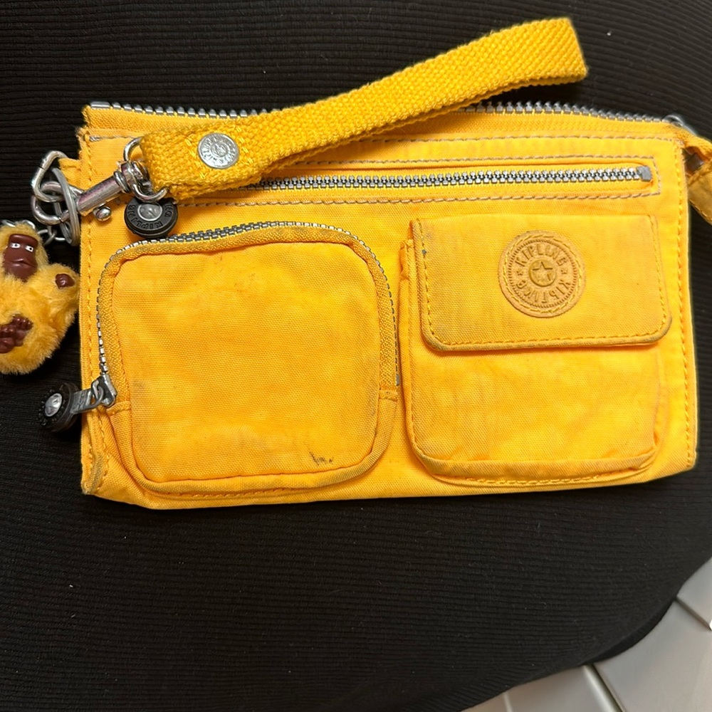 Large Kipling wristlet